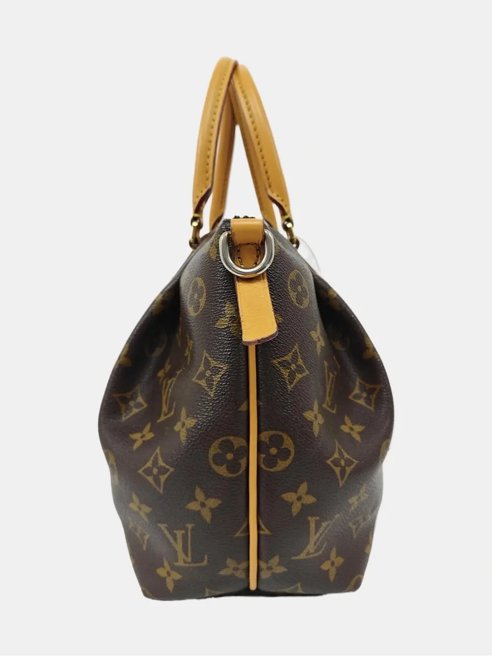♥️Louis Vuitton Turenne MM Monogram Canvas Satchel in Brown and Tan Leather♥️